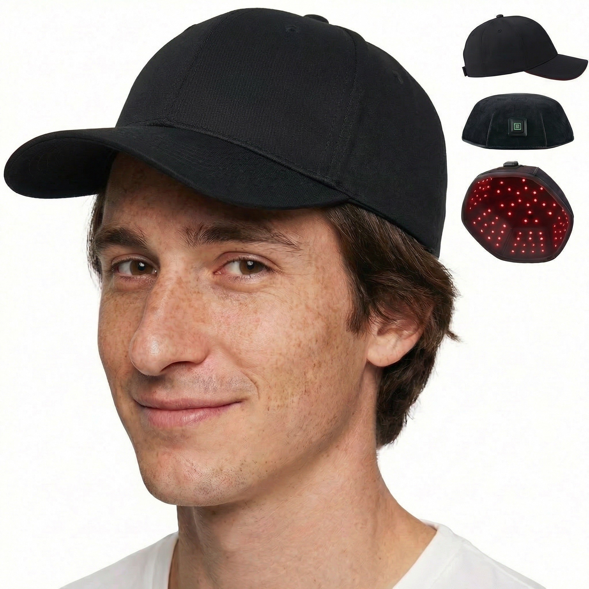 Red & Blue Light Therapy Hat